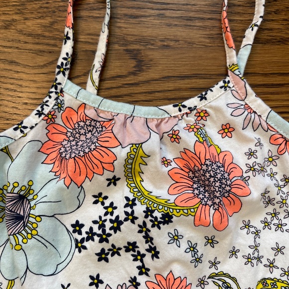 Baby Gap Girls Floral One Piece Spring to Fall Romper Size 3 - Picture 2 of 9